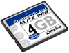 Compact Flash Kingston Elite Pro 4 Gb