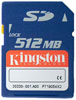 Secure Digital Kingston 512 Mb